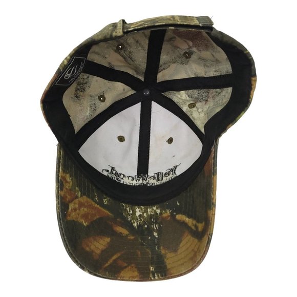 Yellawood Mossy Oak Camo Strapback Cap Trucker Baseball Hunter Hat Camouflage - Picture 5 of 12